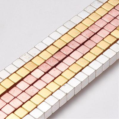 Non-Magnetic Synthetic Hematite Bead Strands G-G652-14-1