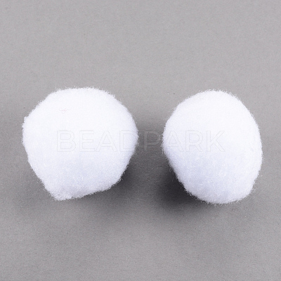 DIY Doll Craft Pom Pom Yarn AJEW-S006-40mm-01-1