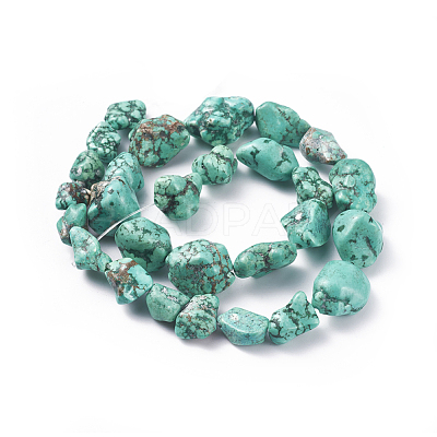 Natural Magnesite Beads Strands G-G782-15A-1
