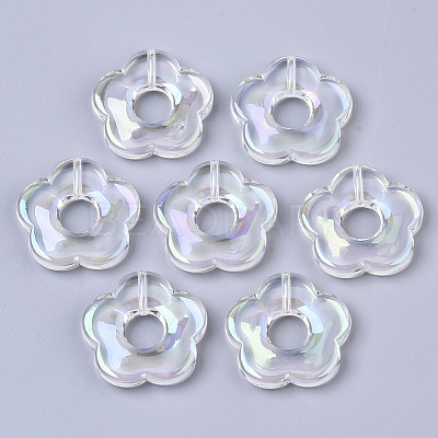 Transparent Acrylic Beads PACR-R246-031-1