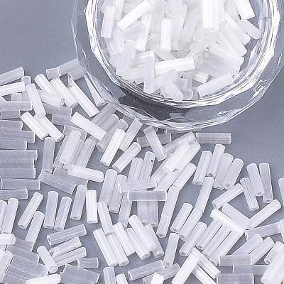Glass Bugle Beads SEED-S023-15A-01-1