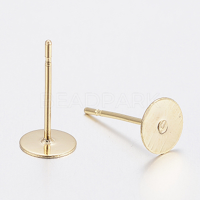 304 Stainless Steel Stud Earring Findings LS-A-STAS-H436-24-8mm-1