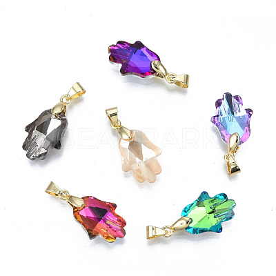K9 Glass Pendants GLAA-N038-57-1