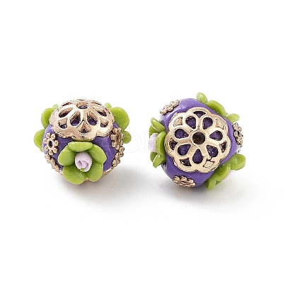 Handmade Indonesia Beads FIND-Q106-10-1
