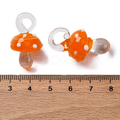 Handmade Lampwork Pendants LAMP-M02-01X-1