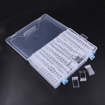 Plastic Bead Containers CON-R010-01G-1