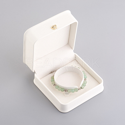 PU Leather Bracelet Bangle Gift Boxes X-LBOX-L005-G03-1