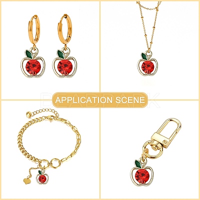 Alloy Rhinestone Pendants PALLOY-CJC0006-71-1