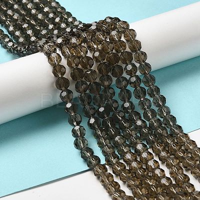Transparent Glass Beads EGLA-A035-T8mm-D16-1