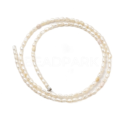 Natural Cultured Freshwater Pearl Beads Strands PEAR-I007-01J-02A-1