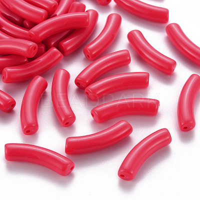 Opaque Acrylic Beads MACR-S372-002B-S008-1