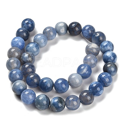 Dyed Natural Agate Beads Strands G-G203-10M-12mm-1