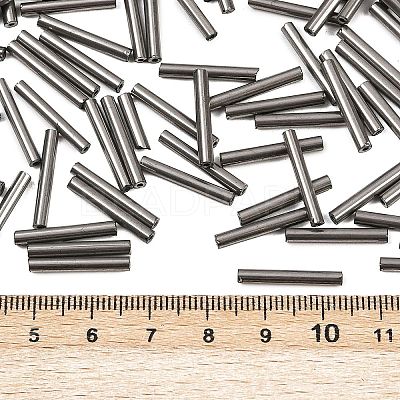 Glass Bugle Beads SEED-R028-2x18-A04-1