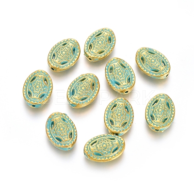 Alloy Beads PALLOY-L222-051GGP-1