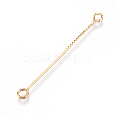 Ion Plating(IP) 304 Stainless Steel Eye Pins STAS-L247-007A-G-1