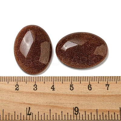 Synthetic Goldstone Cabochons G-C115-01B-47-1