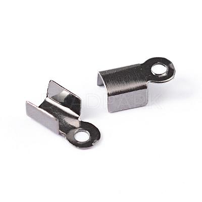 1 Box 6 Colors Iron Folding Crimp Ends IFIN-X0016-B-1