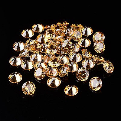 Diamond Shape Glass Rhinestone Cabochons RGLA-J007-8mm-09-1