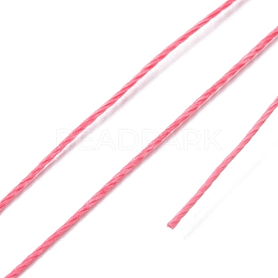 Round Waxed Polyester Thread String YC-D004-02B-010-1