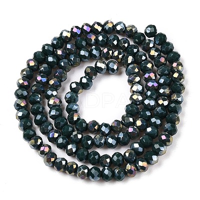 Electroplate Glass Beads Strands LS-EGLA-A044-P3mm-B12-1