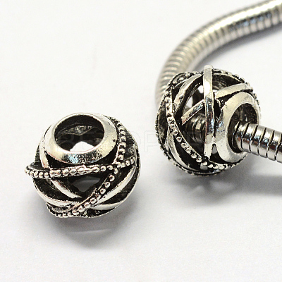 Alloy European Beads X-PALLOY-Q313-48-1