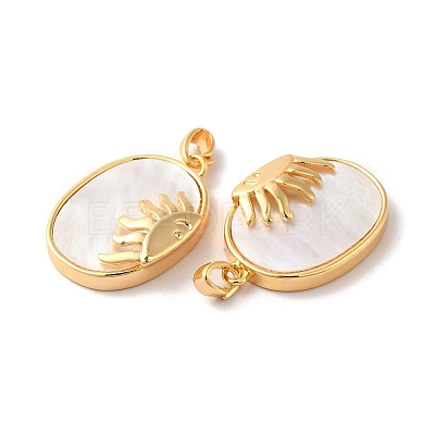 Brass Pendants KK-I703-14G-1