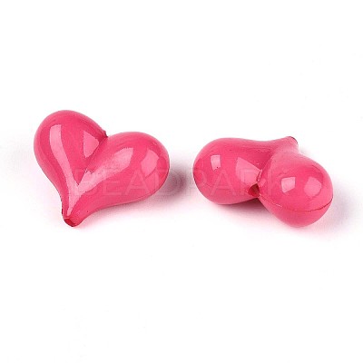 Opaque Acrylic Beads X-MACR-S373-70-A03-1