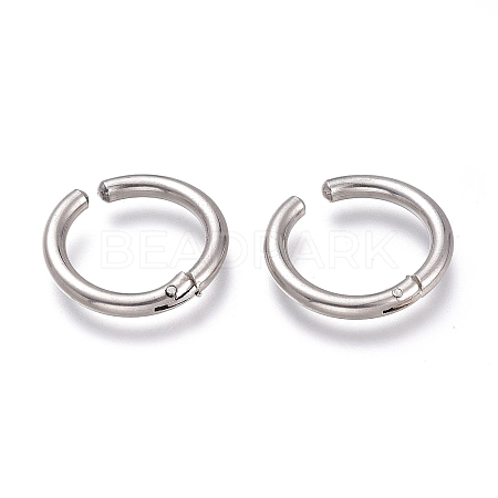 Non-Tarnish 201 Stainless Steel Clip-on Earrings EJEW-L256-04C-P-1