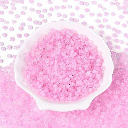 Baking Paint Glass Seed Beads GLAA-T023-43I-1