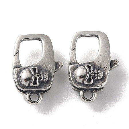 925 Thailand Sterling Silver Lobster Claw Clasps STER-D003-51AS-1