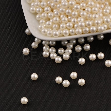Imitation Pearl Acrylic Beads OACR-S011-6mm-Z24-1