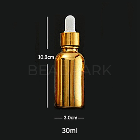 Empty Portable Glass Dropper Bottles MRMJ-WH0072-24B-1