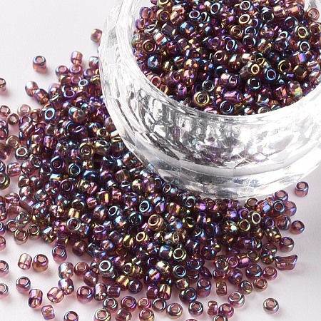 Round Glass Seed Beads SEED-A007-2mm-176-1