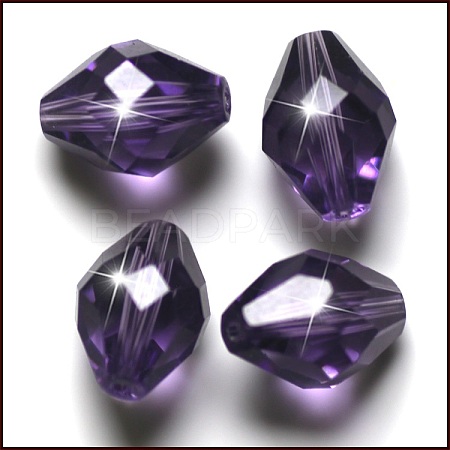 Imitation Austrian Crystal Beads SWAR-F054-11x8mm-26-1