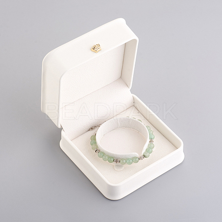 PU Leather Bracelet Bangle Gift Boxes X-LBOX-L005-G03-1
