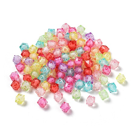 Transparent Acrylic Beads OACR-A027-19-1