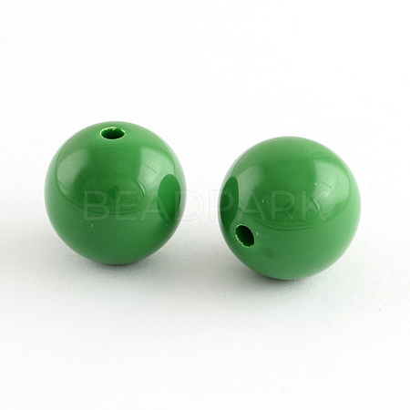 Chunky Bubblegum Round Acrylic Beads SACR-S044-20mm-21-1
