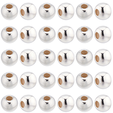925 Sterling Silver Beads STER-SC0001-26B-1