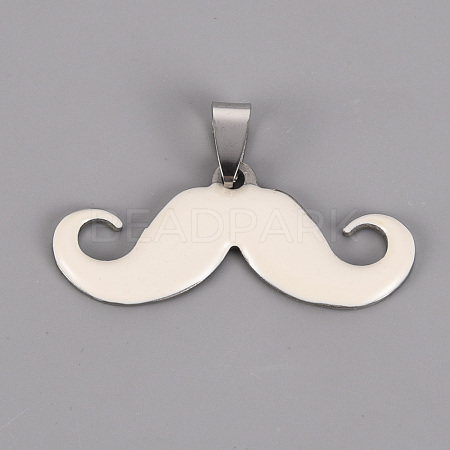 201 Stainless Steel Enamel Pendants STAS-S110-075J-1
