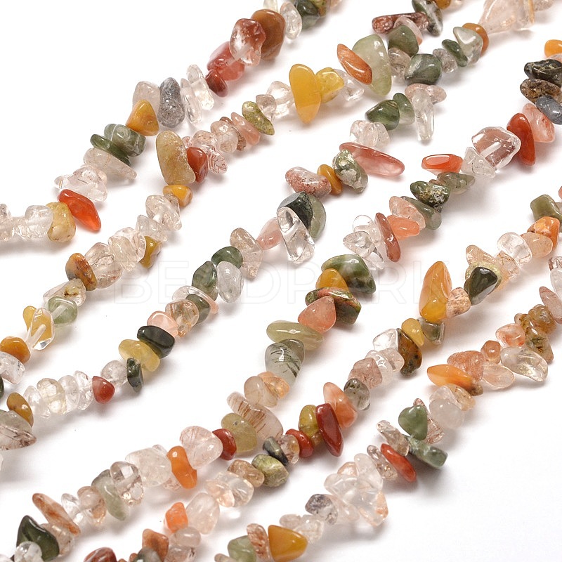 Natural & Synthetic Gemstone Chip Bead Strands - Beadpark.com