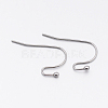 304 Stainless Steel Earring Hooks STAS-E074-44-1