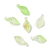 Transparent Acrylic and Gold Foil Pendants AC-CBAF9C1-04A-02-2