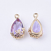 Transparent Glass Pendants LS-X-GLAA-T007-05D-2