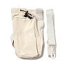 Cloth Crossbody Water Bottle Bag with Adjustable Strap AJEW-C047-03A-1