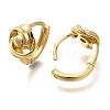 Rack Plating Brass Hoop Earrings KK-S402-03B-2
