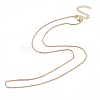 Brass Venetian Chain NJEW-E151-01G-1