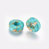 Synthetic Turquoise Beads TURQ-F011-01-2