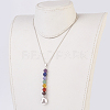 Chakra Jewelry NJEW-JN02133-6