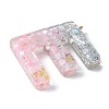 Resin Pendants RESI-B029-01P-E-2