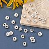 Brass Rhinestone Spacer Beads RB-YW0001-04D-01S-6